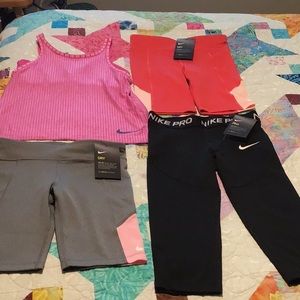 Lot of Girls’ Nike Size Small Clothes 3 NWT and  NWOT